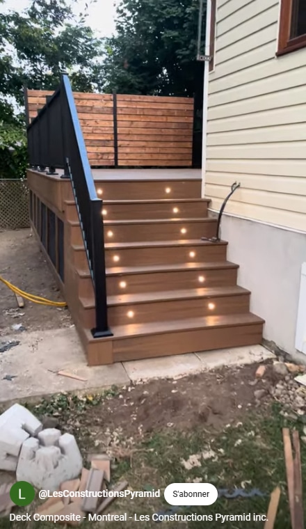 Vidéo - Deck Composite - Montreal - Les Constructions Pyramid inc.